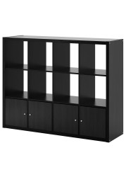 KALLAX Shelving unit with 4 inserts