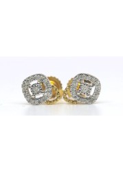 18k MIRACLE DIAMOND EARRING 0.08 CTS-White Gold