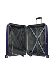 Eminent Brand 3-Piece-Set of Hardsided PP  4 Twin-Wheel Spinner Luggage Trolley in Purple Color B0002-3_PRP