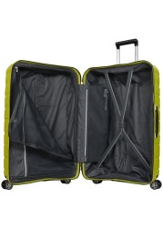 Eminent Brand Hardsided PP Small Check-In Size 66 Centimeter (24 Inch) 4 Twin-Wheel Spinner Luggage Trolley in Chartreuse Color B0011-24_GRN