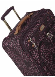 Regency Leopard Purple Premium Style 4-wheel Trolley 23inch - RLT 001