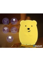 Lumipets Lumiworld Bluetooth Nightlight - Bear, Multi-Colour