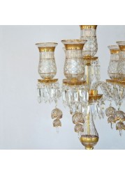 Crystal Table Lamp Glass-6Arms MT9850-Gold