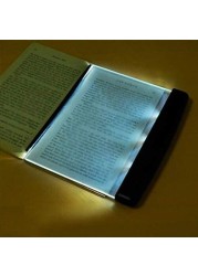 Generic - LED Light Wedge Eyes Protect Panel Book Reading Lamp Paperback Night Vision