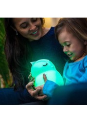 Lumipets Silicone Baby Night Light - Owl