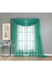 Window Elements Diamond Sheer Voile Extra Wide 56 X 90 In. Grommet Curtain Panel, Grey Teal