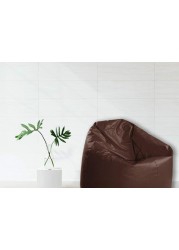 Luxe Decora PVC Bean Bag (Brown)