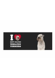 Tree Free Greetings XM29124 I Heart Soft Coated Wheaten Terriers Artful Jumbo Mug, 20-Ounce