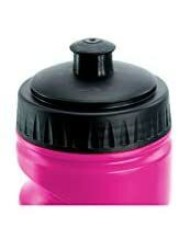 Generic 500ml Plastic Bottle Ergonomic Body Screw-On Cap Safety Dosing Device (Pink)