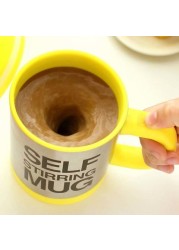 Generic - Lazy Self Stirring Mug Yellow