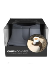 CouchCoaster - The Ultimate Drink Holder For Your Sofa - Steel Grey - CCR-STL-GRY