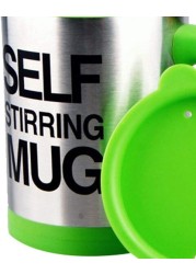 The Mohrim Self Stirring Mug Coffee Cup Tea Auto Mixer Drink Insulate Stainless (Green)