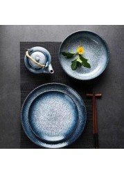 Japanese Ceramic Dinner Plates| High End Restaurant Dinnerware set by Simply Chef (Miyake Dinner Plate (26 cm)