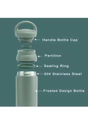 Stainless Steel Vacuum Insulated Travel Tumbler with Double Partition SEALING Ring - 500ml (GREY)