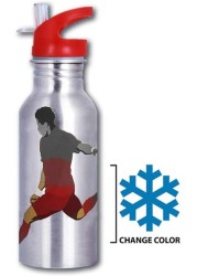 Gwconnect Magic Bottles- Football Character Color Changing Bottle