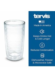 Tervis Horses Tumbler with Travel Lid, 16 oz, Clear