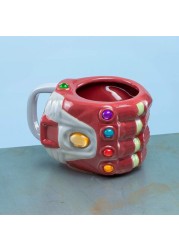 Paladone Nano Gauntlet Shaped Marvel Avengers, Endgame, 3D Oversized Ceramic Drinking Mug Tea Coffee, Dolomite