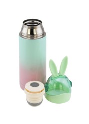 Nessan 350ml Vaccum Cup, Rabbit Cover- AB-5810/88 - Green