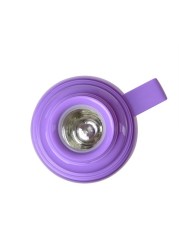 Fissman Vacuum Flask 1000 ml Violet - Plastic Case With Glass Liner