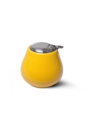 Fissman Ceramic Sugar Bowl 600 ml Yellow