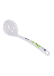 Royalford Melamine Soup Spoon White/Blue/Green 10cm