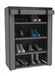 Generic Thick, Non-Woven Fabric Dust-Proof 4-5 Layer Shoe Storage Cabinet/Rack