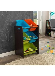 KidKraft Storage Bin, Espresso