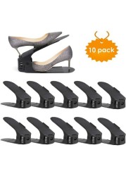 Generic Store Shoe Slots Space Saver, Shoe Slotz Space Saver, Shoe Slots Organizer, Shoe Organizer Space Saver, Shoe Stacker, Easy Shoe Organizer, 10 Pcs Pack