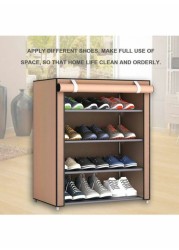 Generic Dormitory Shoe Organizer Rack Brown 30X60X72Centimeter