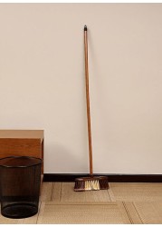 Delcasa Wooden Broom Stick Blue/Brown 1.2meter