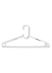 KOOPMAN CLOTHS HANGER SET OF 10PCS - WHITE