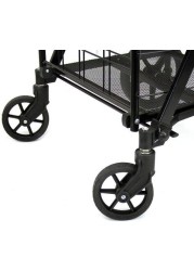 Generic Black Heavy Duty Portable Folding Shopping Utility Cart Trolley