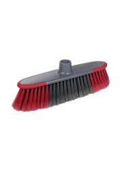 Delcasa Broom With Handle Grey/Black/Red