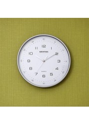 Krypton Round Wall Clock White KNWC6122