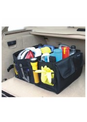 2 Pack Drive Auto Products Car Trunk Storage Organizer - Collapsible Multi-Compartment 52*39*26