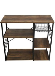 YATAI 5-Tier Wooden Kitchen Storage Organizer