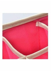 Generic - 4 Set Drawer Dividers Closet Organizers Bra Clothing Underwear Storage Boxes In Red