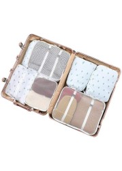 Doreen collapsible Home Decor Closet Organizer Storage bag, luggage organizer, storage bag-Printed 7-piece set cactus collapsible organizer storage（GC514A）