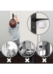 Home Universal ABS Protection Device For Children Safety ABS Anti Open Handle Locks Lever Door Lock Child Kids Safety Doors Lock