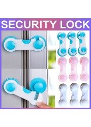 5pcs/lot Children's Security Protector Baby Care Multifunctional Child Baby Safety Lock Cabinet Wardrobe Drawer Door Safety Locks