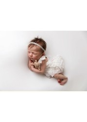 Pearl Headband Newborn Baby Twins Hairwear Newborn Photography Props Baby Photo Aeccess