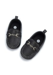 New Baby Boy Girl Shoes Toddler Leather Shoes Toddler Soft Sole Anti-Slip First Walkers Infant Newborn Crib Shoes Moccasins