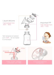 Electric Single Sided Double Sided Breast Pump, Silicone Manual Breast Pump, Milk Pumping For Baby Feeding, Feeding Accessories