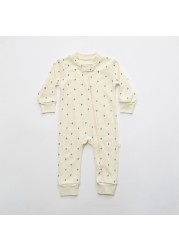 Autumn children's long-sleeved print jumpsuit for infants, boys and girls, new fashion children's clothing