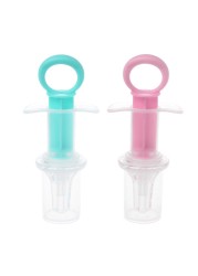 Baby Kids Smart Medicine Dispenser Needle Feeder Squeeze Medicine Dropper Dispenser Pacifier Feeding Utensils Baby Accessories