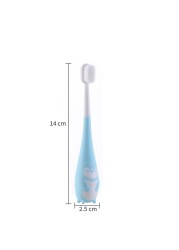 Baby Toothbrush Children Dental Oral Care Cleaning Brush Soft Food Grade Silicone Teething Baby Toothbrush Newborn Items 2-12Y