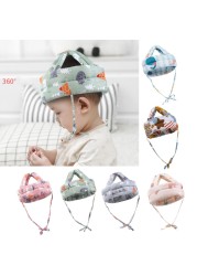 Baby Toddler Anti-collision Protective Hat Baby Safety Helmet Soft Comfortable Head Security and Protection - Adjustable