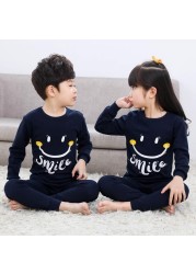 Boys Dinosaur Pajamas Children Sleepwear For 6 8 10 12 Years Kids Pajamas 100 Cotton Animal Cartoon Homewear Pajamas Suits