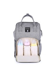 2021 Brand Nappy Backpack Mummy Bag Large Capacity Stroller Bag Mom Baby Multifunctional Waterproof Outdoor Travel Diaper Bags