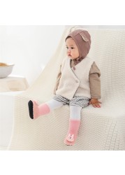 2021 Christmas Baby Shoes Winter Warm Newborn Toddler Shoes Thick Baby Girl Boy Shoe Indoor Floor Boots 0-24 Months